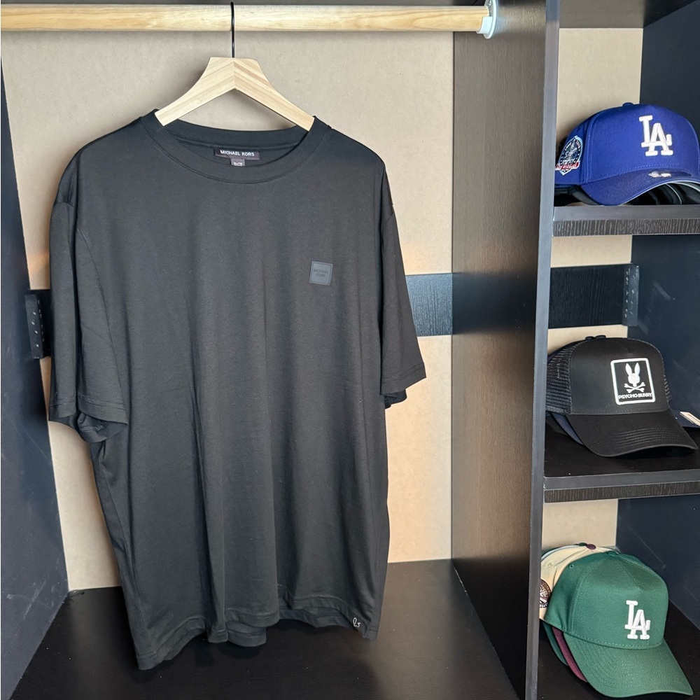 Michael Kors Black Short Sleeve Tee
